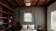 Quoizel Blanche Three Light Flush Mount in Matte Black - BLA1616MBK