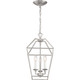 Quoizel Aviary Three Light Foyer Pendant in Brushed Nickel - AVY5203BN Quoizel Aviary Three Light Foyer Pendant in Brushed Nickel - AVY5203BN
