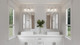 Quoizel Brindley Three Light Bath in Brushed Nickel - BID8623BN