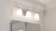 Quoizel Brindley Three Light Bath in Brushed Nickel - BID8623BN