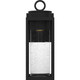 Quoizel Donegal One Light Outdoor Wall Mount in Matte Black - DGL8407MBK