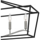 Quoizel Catalina Six Light Island Chandelier in Matte Black - CTA642MBK Quoizel Catalina Six Light Island Chandelier in Matte Black - CTA642MBK