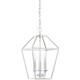 Quoizel Aviary Three Light Foyer Pendant in Polished Nickel - AVY5203PK