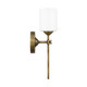Quoizel Aria One Light Wall Sconce in Weathered Brass - ARI8605WS Quoizel Aria One Light Wall Sconce in Weathered Brass - ARI8605WS
