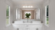 Quoizel Brindley Four Light Bath in Brushed Nickel - BID8631BN