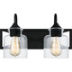 Quoizel - BART8616MBK - Two Light Bath - Bartley - Matte Black Quoizel - BART8616MBK - Two Light Bath - Bartley - Matte Black