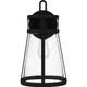 Quoizel Barber One Light Outdoor Wall Mount in Matte Black - BAB8409MBK Quoizel Barber One Light Outdoor Wall Mount in Matte Black - BAB8409MBK