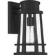 Quoizel Dunham One Light Outdoor Lantern in Earth Black - DNM8408EK Quoizel Dunham One Light Outdoor Lantern in Earth Black - DNM8408EK