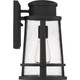 Quoizel Dunham One Light Outdoor Lantern in Earth Black - DNM8408EK Quoizel Dunham One Light Outdoor Lantern in Earth Black - DNM8408EK