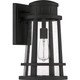 Quoizel Dunham One Light Outdoor Lantern in Earth Black - DNM8410EK Quoizel Dunham One Light Outdoor Lantern in Earth Black - DNM8410EK