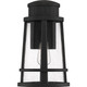 Quoizel Dunham One Light Outdoor Lantern in Earth Black - DNM8410EK Quoizel Dunham One Light Outdoor Lantern in Earth Black - DNM8410EK