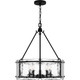 Quoizel Fortress Five Light Pendant in Earth Black - FTS2821EK