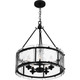 Quoizel Fortress Five Light Pendant in Earth Black - FTS2821EK