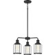 Quoizel Ludlow Three Light Chandelier in Earth Black - LUD5020EK