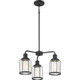 Quoizel Ludlow Three Light Chandelier in Earth Black - LUD5020EK