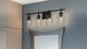 Quoizel Lucy Four Light Bath in Matte Black - LCY8629MBK