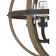 Quoizel Fusion Six Light Pendant in Rustic Black - FSN3525RK