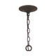 Quoizel Fusion Six Light Pendant in Rustic Black - FSN3525RK
