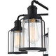 Quoizel Ludlow Five Light Chandelier in Earth Black - LUD5026EK