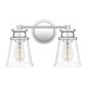Quoizel Haverfield Two Light Bath in Polished Chrome - HAV8615C