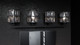 Quoizel Gibson Four Light Bath in Matte Black - GIB8630MBK