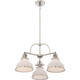 Quoizel Grant Three Light Chandelier in Brushed Nickel - GRT5103BN