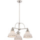 Quoizel Grant Three Light Chandelier in Brushed Nickel - GRT5103BN
