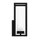 Quoizel Neville One Light Outdoor Lantern in Matte Black - NEV8406MBK