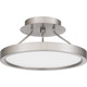 Quoizel Outskirts LED Semi Flush Mount in Brushed Nickel - OST1811BN