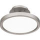 Quoizel Outskirts LED Semi Flush Mount in Brushed Nickel - OST1811BN