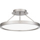 Quoizel - OST1815BN - LED Semi Flush Mount - Outskirts - Brushed Nickel