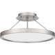 Quoizel Outskirts LED Semi Flush Mount in Brushed Nickel - OST1815BN