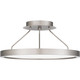 Quoizel Outskirts LED Semi Flush Mount in Brushed Nickel - OST1815BN