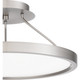 Quoizel Outskirts LED Semi Flush Mount in Brushed Nickel - OST1815BN