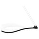 Quoizel Saratoga LED Linear Chandelier in Matte Black - PCSTG138MBK