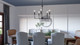 Quoizel Prescott Five Light Chandelier in Matte Black - PRC5026MBK