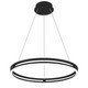 Quoizel Graves LED Pendant in Matte Black - PCGVS2824MBK Quoizel Graves LED Pendant in Matte Black - PCGVS2824MBK