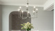 Quoizel Prescott Eight Light Chandelier in Brushed Nickel - PRC5032BN