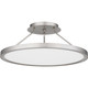 Quoizel Outskirts LED Semi Flush Mount in Brushed Nickel - OST1820BN
