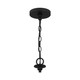 Quoizel Prescott Eight Light Chandelier in Matte Black - PRC5032MBK