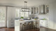 Quoizel Prescott Five Light Island Chandelier in Matte Black - PRC536MBK