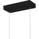 Quoizel Amaranth LED Island Chandelier in Matte Black - PCARN132MBK