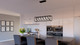 Quoizel Amaranth LED Island Chandelier in Matte Black - PCARN132MBK