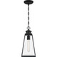 Quoizel Paxton One Light Mini Pendant in Matte Black - PAX1507MBK Quoizel Paxton One Light Mini Pendant in Matte Black - PAX1507MBK