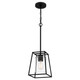 Quoizel Prescott One Light Mini Pendant in Matte Black - PRC1508MBK Quoizel Prescott One Light Mini Pendant in Matte Black - PRC1508MBK