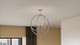 Quoizel Orion Six Light Semi-Flush Mount in Brushed Nickel - ON1724BN Quoizel Orion Six Light Semi-Flush Mount in Brushed Nickel - ON1724BN