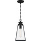 Quoizel Paxton One Light Outdoor Hanging Lantern in Matte Black - PAX1907MBK