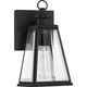 Quoizel Paxton One Light Outdoor Wall Lantern in Matte Black - PAX8305MBK