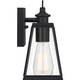 Quoizel Paxton One Light Outdoor Wall Lantern in Matte Black - PAX8305MBK