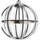 Quoizel Dre Four Light Pendant in Matte Black - QOP5179MBK Quoizel Dre Four Light Pendant in Matte Black - QOP5179MBK